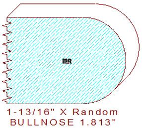 Bullnose 1-13/16" Bullnose 1-13/16"