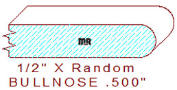 Bullnose 1/2" Bullnose 1/2"