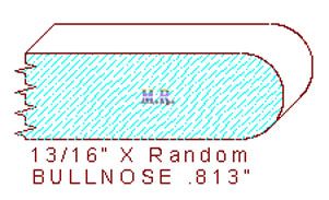 Bullnose 13/16" Bullnose 13/16"