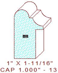 Backband 1" - 13