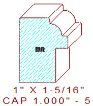 Backband 1" - 5