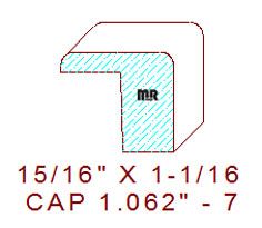 Panel Cap 1-1/16" - 7