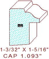 Backband 1-3/32" Backband 1-3/32"