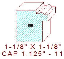 Backband 1-1/8" - 11