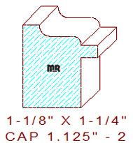 Backband 1-1/8" - 2 Backband 1-1/8" - 2