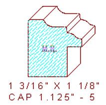 Backband 1-1/8" - 5 Backband 1-1/8" - 5