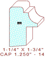 Backband 1-1/4" - 14 Backband 1-1/4" - 14