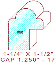 Backband 1-1/4" - 17 Backband 1-1/4" - 17