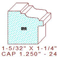 Backband 1-1/4 - 24 Backband 1-1/4 - 24