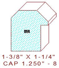 Backband 1-1/4" - 8 Backband 1-1/4" - 8