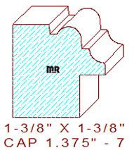 Backband 1-3/8" - 7