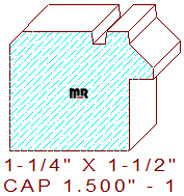 Backband 1-1/2" - 1 Backband 1-1/2" - 1