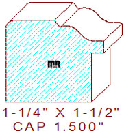 Backband 1-1/2" Backband 1-1/2"