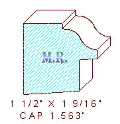 Backband 1-9/16" Backband 1-9/16"