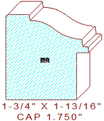 Backband 1-3/4" Backband 1-3/4"