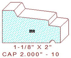 Drip Cap 2" - 10 Drip Cap 2" - 10