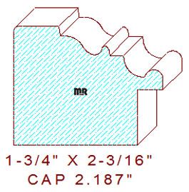 Backband 2-3/16" Backband 2-3/16"