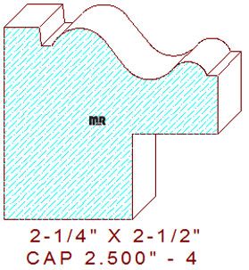 Backband 2-1/2" - 4