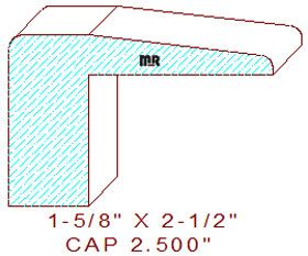 Backband 2-1/2" Backband 2-1/2"