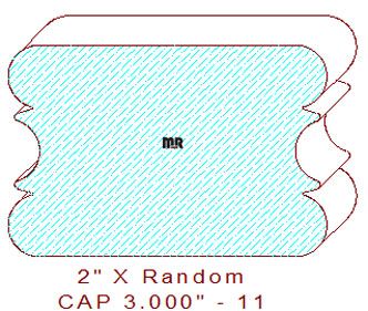 Wall/Partition Cap 3" - 11 Wall/Partition Cap 3" - 11