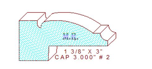 Panel Cap 3" - 2 Panel Cap 3" - 2