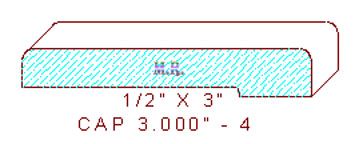 Panel Cap 3" - 4 Panel Cap 3" - 4