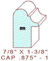 Backband 7/8" - 1 Backband 7/8" - 1