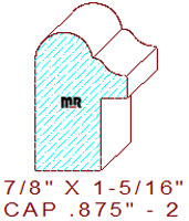 Backband 7/8" - 2 Backband 7/8" - 2
