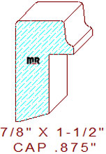 Backband 7/8" Backband 7/8"