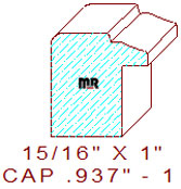 Backband 15/16" - 1 Backband 15/16" - 1
