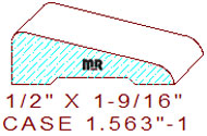 Door/Window Casing 1-9/16" - 1 Door/Window Casing 1-9/16" - 1