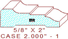 Door/Window Casing 2" - 1