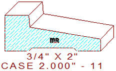Door/Window Casing 2" - 11 Door/Window Casing 2" - 11