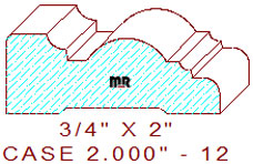 Door/Window Casing 2" - 12