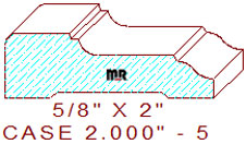Door/Window Casing 2" - 5 Door/Window Casing 2" - 5