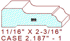 Door/Window Casing 2-3/16" - 1