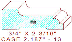 Door/Window Casing 2-3/16" - 13