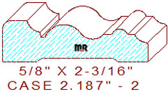 Door/Window Casing 2-3/16" - 2 Door/Window Casing 2-3/16" - 2