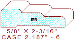 Door/Window Casing 2-3/16" - 6