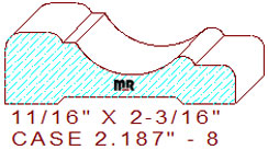 Door/Window Casing 2-3/16" - 8