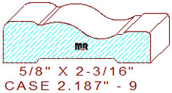 Door/Window Casing 2-3/16" - 9