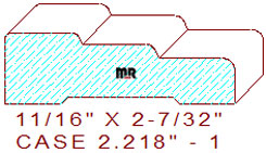 Door/Window Casing 2-7/32" - 1