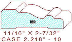 Door/Window Casing 2-7/32" - 10