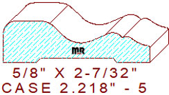 Door/Window Casing 2-7/32" - 5