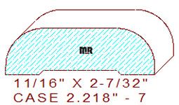 Door/Window Casing 2-7/32" - 7 Door/Window Casing 2-7/32" - 7