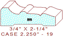 Door/Window Casing 2-1/4" - 19