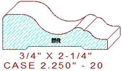 Door/Window Casing 2-1/4" - 20