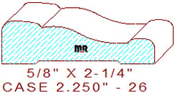Door/Window Casing 2-1/4" - 26