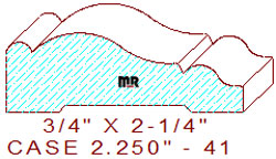 Door/Window Casing 2-1/4" - 41