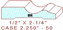 Door/Window Casing 2-1/4" - 50
